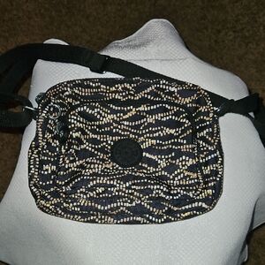 Kipling Stelma Print Crossbody Bag Miss The Monkey Keychain. Adjustable Strap